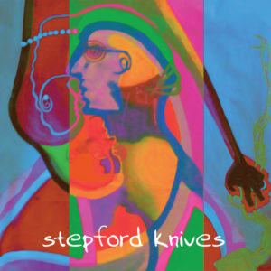 Stepford Knives Blue Vinyl 45 Single with Picture Sleeve